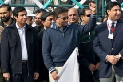 Pak protests: Mush sees conspiracy