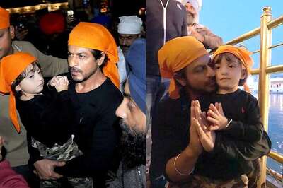 Shah Rukh Visits Golden Temple With Abram, Says It Is Peaceful