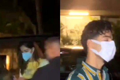 Rumoured Couple Ananya Panday and Ishaan Khatter Visit Shahid Kapoor; Watch Video
