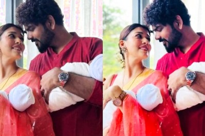 Nayanthara, Vignesh Shivan Wish Fans On Diwali Along With Their Twins, See Adorable Family Pics