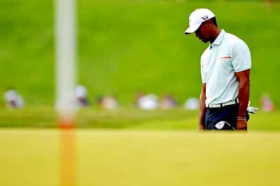 Tiger Woods matches worst US Open round as a pro