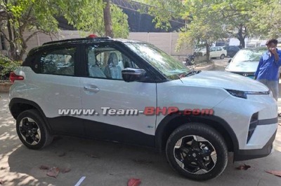 Tata Punch EV Spotted at Dealership ahead of Official Launch, Clear Images Inside