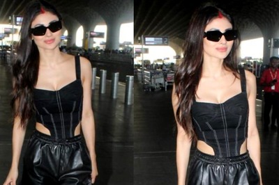 Mouni Roy Makes Stylish Fashion Statement in Her Airport Look; Fans Compare Her With Kim Kardashian