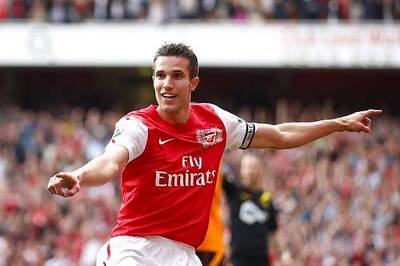 Man Utd close in on Robin van Persie