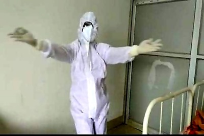 Undeterred By Covid-19, Bengal Man Sings And Dances To Keep Patients Happy