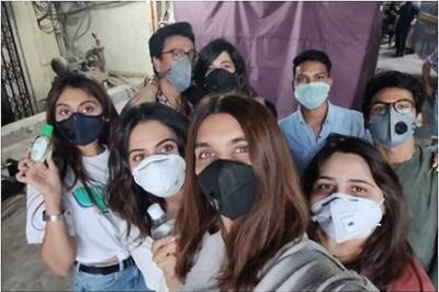 Coronavirus: Rakul Preet Singh Shoots with Masked Crew, See Pic