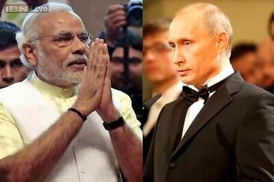 PM Modi sends greetings to Putin on Russian National Day