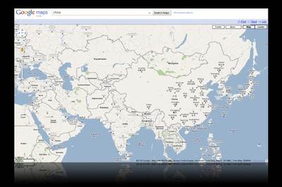 Google, Bing out of China Internet map race