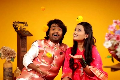 In Pics: Actor Prathamesh Parab's First Gudi Padwa With Wife Kshitija Ghosalkar