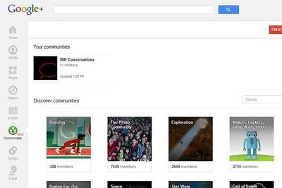 Google adds Communities to Google Plus