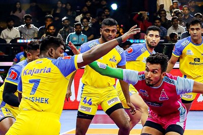 PKL 9: Jaipur Pink Panthers Beat Tamil Thalaivas to Move into Second Spot