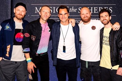 ICYMI: Roger Federer Sings Don't Panic With Coldplay In Surprise Appearance