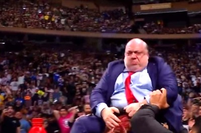 Tribal Chief Solo Sikoa and The Bloodline Knock Down Paul Heyman On WWE SmackDown | WATCH