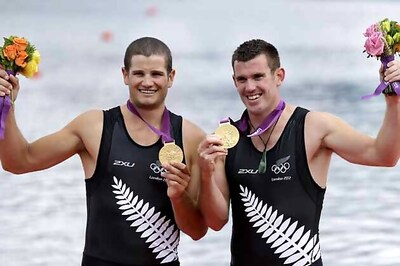 NZ notch rowing gold in double sculls