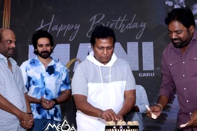 Music Producer Mani Sharma Celebrates Birthday With Bhola Shankar Team