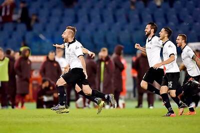 AS Roma crash out of Coppa Italia Cup to 2nd-division Spezia on penalties