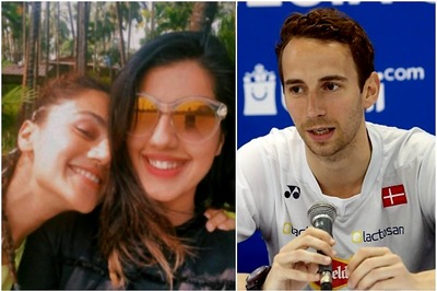Mathias Boe Joins Sisters Taapsee and Shagun Pannu for Dinner