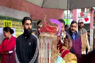 Bride Waiting At The Altar, Groom Arrives At Polling Station With 'Band, Baja And Baarat' In  Jammu To Cast Vote