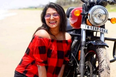 'Follow Your Passion': Bigg Boss Tamil Fame Rachitha Mahalakshmi Rides Royal Enfield