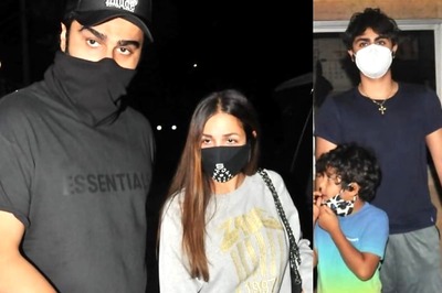 Malaika Arora Enjoys Dinner with Arjun Kapoor, Son Arhaan Khan at Her Parents' Home, See Pics