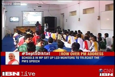 MP: Schools begin preparations for Modi's speech on Teachers day