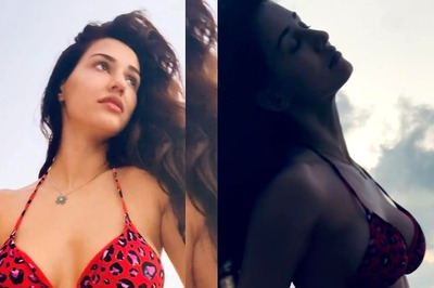 Disha Patani Strips Down to Red Hot Bikini, Raises Temperature in Sexy Instagram Pics