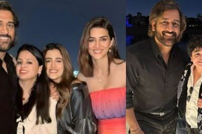 Kriti Sanon Parties With MS Dhoni In Dubai, Abdu Rozik Joins The fun; See Viral Photos