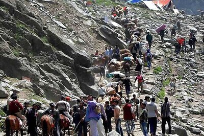 Amaranth Yatra Resumes From Twin Routes After Weather Improves