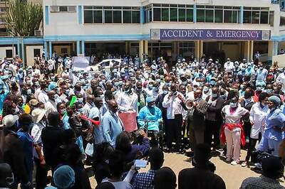 1 Person Dies As Nairobi Hospital Workers Strike In Kenya