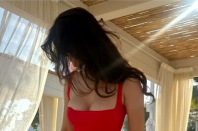 Sexy! Disha Patani Raises Temperature In Bold Red Thigh-Slit Dress; Photos Go Viral