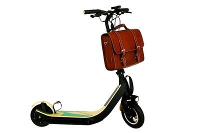 This electric scooter comes with Bluetooth connectivity, anti-theft alarm