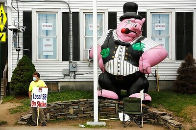 Shipyard, union reach tentative deal to end strike in Maine