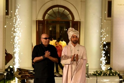 Ranbir Kapoor Channels Regal Groom at Tasva's 'Baaraat' by Tarun Tahiliani
