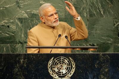 PM Modi begins and ends UN address with 'namaste'