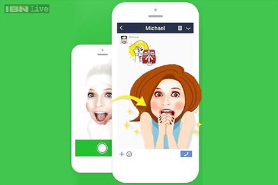 A new app that turn your selfies into funny stickers; available for free on Android, iOS