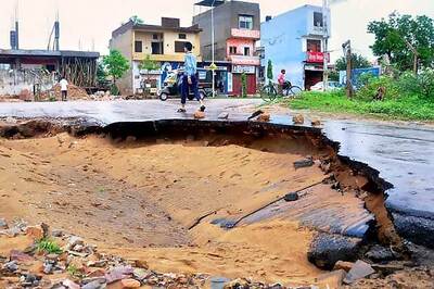 Day after rains, relief work in Rajasthan