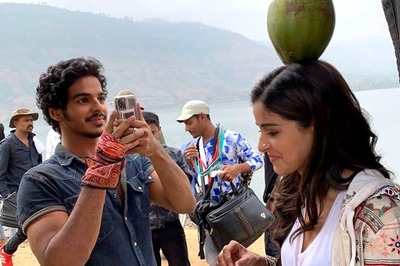 Ananya Panday Posts Goofy BTS Visuals With Ishaan Khatter from Khaali Peeli Set