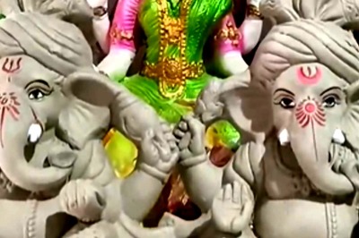 In Andhra Pradesh’s West Godavari, Clay Ganesh Idols In High Demand
