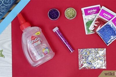 How to Make Glitter Glue