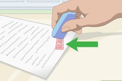 How to Remove Ink Stamps from Papers