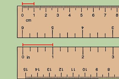 How to Convert Centimeters to Inches
