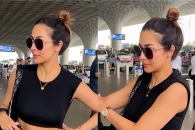 Malaika Arora Amps Up The Airport Look In All Black Ensemble, Flaunts Her Perfect Curves; Watch