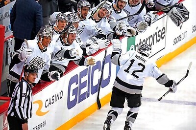 Trevor Moore Breaks Late Tie, Kings Beat Penguins 4-3