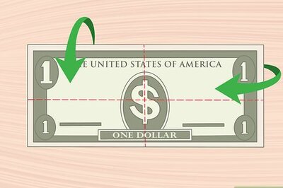 How to Fold Money for a Money Tree