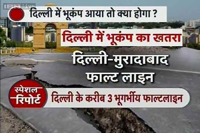 Delhi sitting on three fault lines, major quake can flatten the city