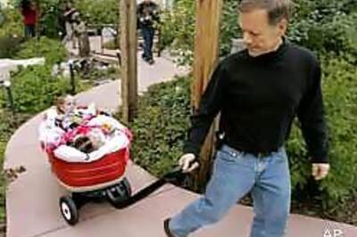 Separated twins released from hospital