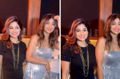 Shilpa And Shamita Shetty Make Heads Turn In Chic Attire