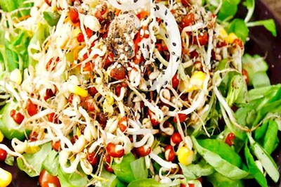 Learn How to Make Sprouts Salad in Less than 5 Minutes