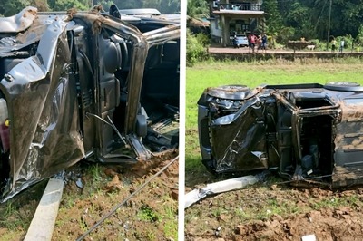 Mahindra Thar Rolls Over Four Times After Hitting Wall in Goa, Passengers Walk Away Unhurt