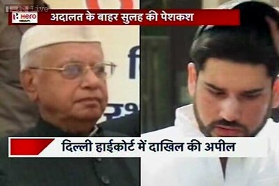 ND Tiwari to settle paternity suit with Rohit Shekhar out of court